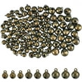 thumbnail image 6 of 240Pcs 3Sizes Mini Jingle Bell Vintage Bronze Small Elliptical Brass Bell for Crafts and Christmas Festival Decor8-12mm, 6 of 6
