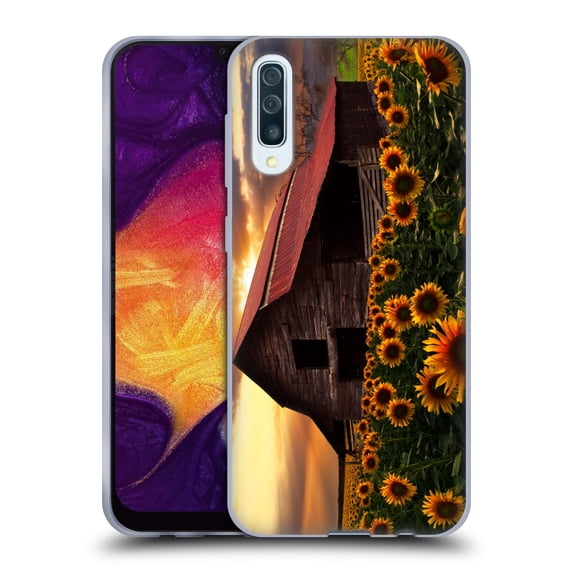 Head Case Designs Officially Licensed Celebrate Life Gallery Florals Sunflower Farm Soft Gel Case Compatible with Samsung Galaxy A50/A30s (2019)