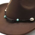 thumbnail image 2 of TELOLY Cowboy Hat,Personalized Choice Women Hats,Comfortable to Wear Men Hats,Gray, 2 of 4