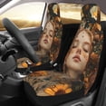 thumbnail image 2 of Pofeuu Whimsical Flower Crown Maiden Print Automotive Car Seat Covers Flat Cloth Full Set Seat Covers,Car Seat Covers front seats for Cars Trucks and SUVs(Two packs), 2 of 7
