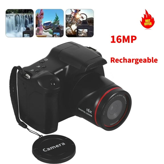 1080P Photography 16MP Camera Telephoto Digital Camera High-definition Camera 2.4 inch