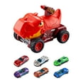 thumbnail image 2 of Uklsqma Dinosaur Toy Car Track Set for Kids | Ejectable Racing Car with Catapult Function | Durable Abs Plastic | Interactive Boys Girls Gift | Parent-Child Play | Includes 3 Rails and Projectiles, 2 of 6