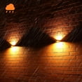 thumbnail image 4 of Luces solares para exteriores, luces solares para jardín, lámparas de pared, arreglos decorativos, vallas, iluminación de pared, luces de pared de ambiente luminoso, lámparas solares de pared, luces s, 4 of 9