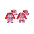 thumbnail image 2 of Cenuakty Newborn Baby 3M 6M 12M 18M 2T 3T Boy Swimsuit Set 4th of July America Flag Print Mock Neck Long Sleeve Rash Guard Swimwear and Sun Hat, 2 of 9