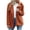 Gold, variant on Odeerbi Jackets for Women 2025 Ladies Warm Jacket Winter Solid Turn Coat Down Collar Lambswoo Outerwear Green
