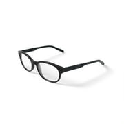 Walmart Women's FM14055 Oval Prescription Eyeglasses with Case, Black