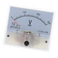 thumbnail image 1 of DOLITY 85C1 DC Rectangle Ammeter Amp Current Tester Analog Panel Voltmeter 0-450 V 0-450 V, 1 of 6