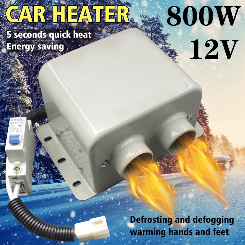 MDHAND 12V 800W Car Heater Kit High Power Heater Fast Defrosting in 5