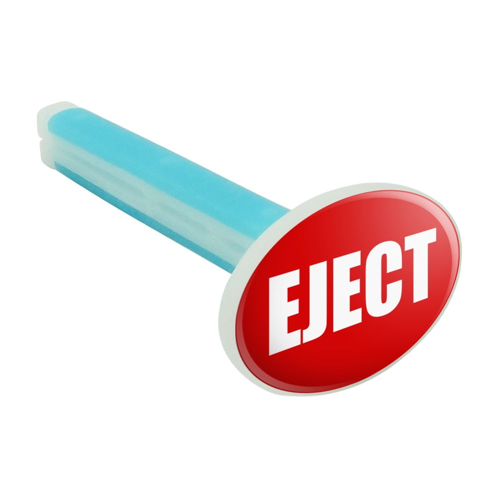 Red Eject Button Design Funny Car Air Freshener Vent Clip - Walmart.com