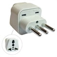 thumbnail image 1 of WA-12A - ADAPTATEUR DE VOYAGE FICHE ITALIENNE 3P VERS JACK UNIVERSEL, 1 of 1