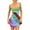 Green, variant on Women Casual Sleeveless Strap Dress Women Color Spaghetti Strap Dress U Neck A Line Cut Out Dress Summer Dress
