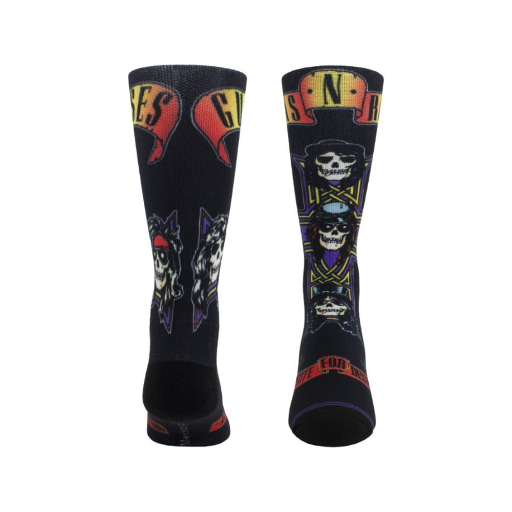 Perri's Guns and Roses Crew Socks Black