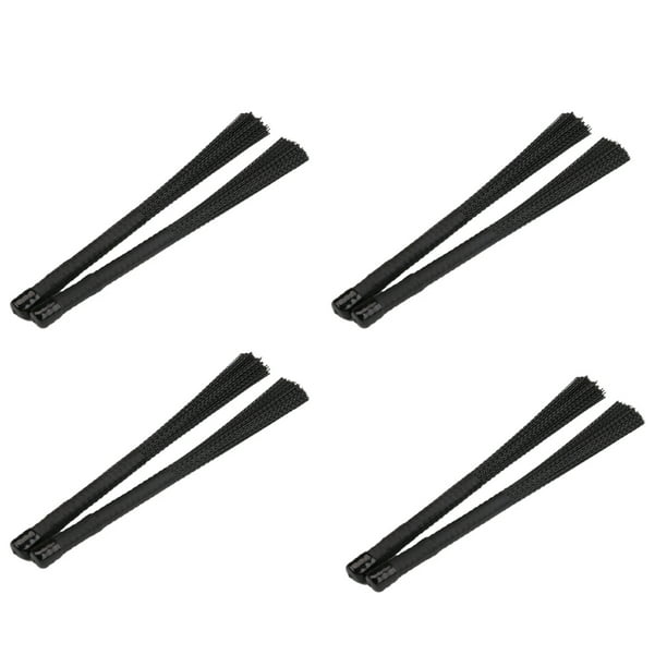 8 Piezas de Cepillo de Cajón Cepillos Telescópicos de Tambor Percusión de Palos de Nylon para Tambor de de Jazz