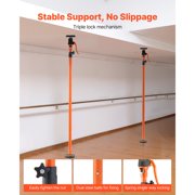 Cabinet Jack Support Pole 4-Pack Adjustable 49.2-114.6 Inch Telescopic Quick Support Rod Set with 198 lbs Capacity for Cabinet Installation Drywall Lifting Cargo Support Construction Use Tool