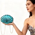 Clutches Purse Women Shell Shape Evening Handbag Satchel Purse Shoulder ...
