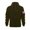 GN2, variant on Mens Zip Front Sweatshirts Stand Collar Jacket Union Jack Sleeve Patch Long Sleeve Chest Pocket Outerwear Red S