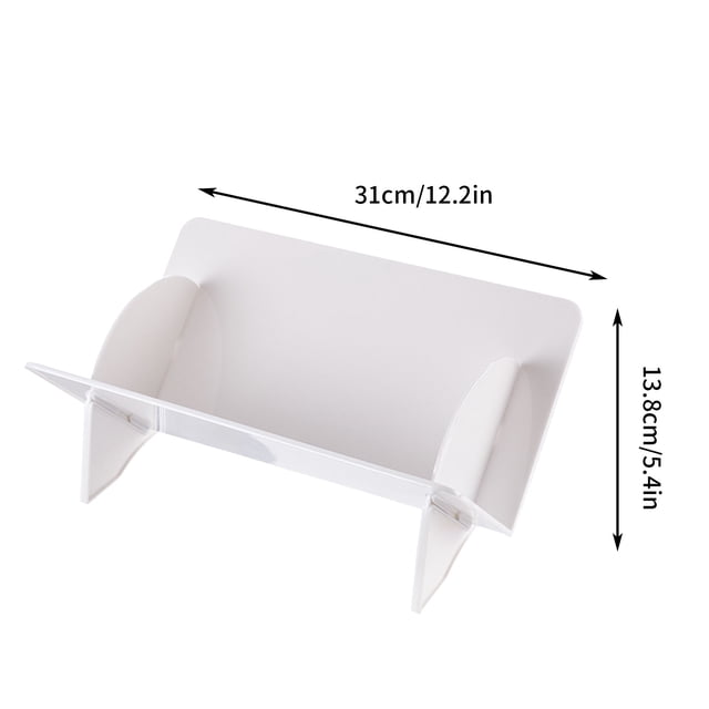 Desk with Storage Book Stand Transparent Acrylic Desktop Bookshelf Book Desk Storage Student Children Reading Picture Book Shelf Book Stand for Reading