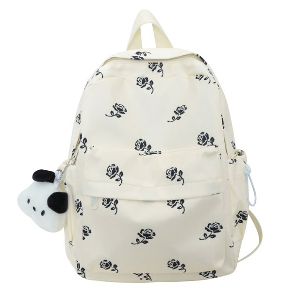 Mochila pequeña para mujer y niña, bolso escolar elegante, informal, de nailon, resistente al agua Fivean unisex