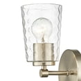 thumbnail image 3 of Millennium Lighting  Ashli 1 Light Sconce with Clear Honeycomb Glass Shades Modern Gold, 3 of 5