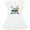 AA-White, variant on Inktastic Future Fishing Buddy with Colorful Fish Girls Baby Dress