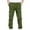 Army Green, variant on Boys Cargo Pants Stretch Elastic Waist Twill Joggers Kids Solid Casual Pants with Pockets
