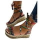 thumbnail image 3 of Sandalias de moda Mujer Vendaje Plataforma cómoda Zapatos casuales Verano Playa Viajes Wmkox8yii shjk721, 3 of 5