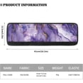 thumbnail image 2 of NETILGEN 2 Pieces Refrigerator Door Handle Covers Set, Non-Slip Kitchen Appliance Decorative Mat for Fridge Dishwashers Microwave Home Indoor Kitchen Decoration, Purple Gold Marble, 2 of 7