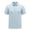 Light Blue, variant on Golf Shirts for Men Summer Solid Color Thin Ice Silk Collared 3-Button Short Sleeve Breathable Casual Daily Tops,5XL