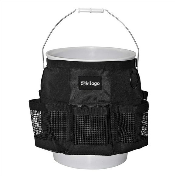 Bolsa de Almacenamiento de Cubo, Portador de Cubo de Lavado de Autos con Bolsa de , Cubo de Limpieza de 5 Galones para AutomóViles, Herramientas de JardineríA y Pesca