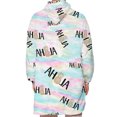 thumbnail image 2 of Fortune Matching Family Wearable Blanket Oversized Hoodies Pullover Christmas Pajama, 2 of 9