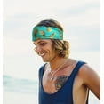 thumbnail image 4 of WIRESTER Bandana Seamless Tube Mask, Headwear, Scarf for Wear Face Coverings, Running, Cycling, Fishing, UV Protection - Paradise Pineapples, 4 of 6