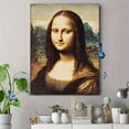 thumbnail image 4 of Qisvanset Mona Lisa Portrait Art Decor Canvas Wall Art 15.75x11.81 Inches, 4 of 8