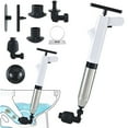 thumbnail image 2 of BNNG Toilet Plunger,Drain Clog Remover,High Pressure Air Drain Blaster Real-Time Barometer Plunge Blaster Multi-Drain Unclogger for Toilets,Plungers for Bathroom,Sink,Floor,Kitchen Clogged, 2 of 9