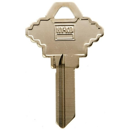 UPC 029069702298 product image for Hy-Ko 11005SC1XL Key Blank with X-Large Head, Brass, Nickel Plated | upcitemdb.com