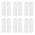 thumbnail image 1 of 6 Pairs of Blank White Sublimation Socks Printable Socks Straight Blank Socks, 1 of 4