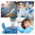 thumbnail image 2 of Guantes desechables Basic Medical Synmax de vinilo, tamaño grande, 1000 unidades, 2 of 6