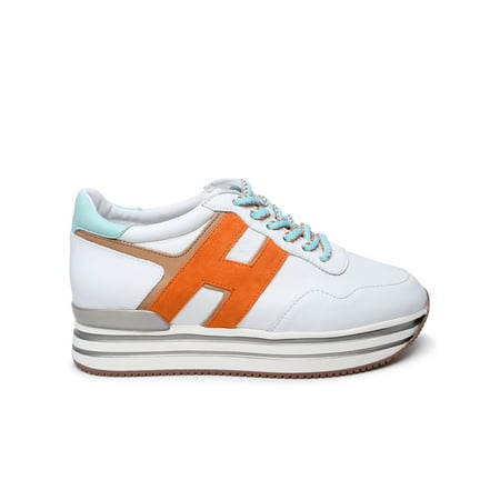 

Hogan Donna Beige Leather Sneakers
