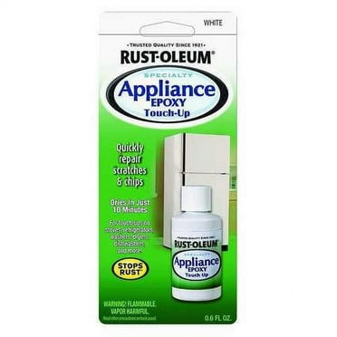 Rust-Oleum 203000 Specialty White Appliance Touch Up 0.6 Ounce Jars,1 Each