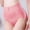 Pink, variant on Women Seamless Waist Lace Panties Size Underwear High Lingerie Breech Underpants Female Panties Sexy Briefs Lift Plus Panties Pack Variety