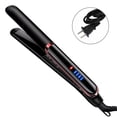 thumbnail image 3 of Vogacara Plancha de pelo automática de cerámica 2 en 1 de 110v-220v, plancha de pelo multifuncional alargada de calentamiento rápido para cabello seco Cuidado del cabello black US Plug Vogacara CE001013-02B, 3 of 8