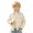 A-White609, variant on JAJAHO Boys Girls Button Down Shirt 4-12Y Kids Back To School Clothes Cotton Long Sleeve Lapel Shirts