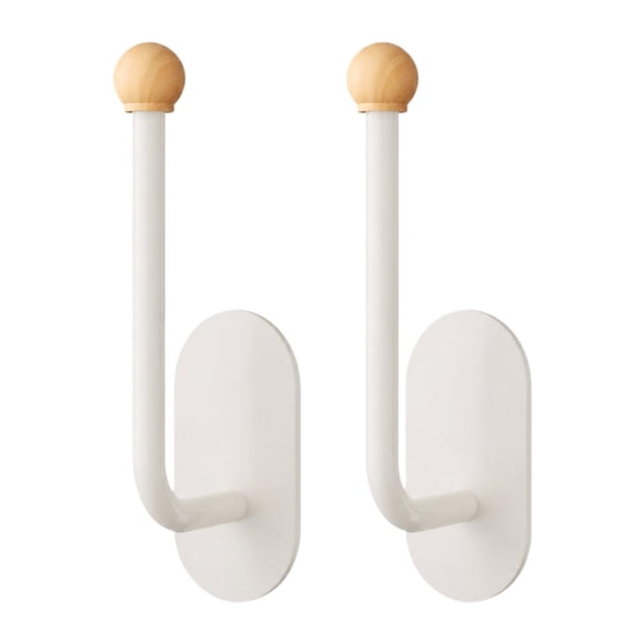 predolo 2 Pieces Boxing Glove Wall Hooks Storage Rack Compact Stylish for Home Gym Portable Easy Installation Wall Mount White