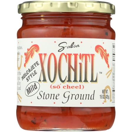 Pack of 6, Xochitl Stone Ground Mild Salsa, 15 oz