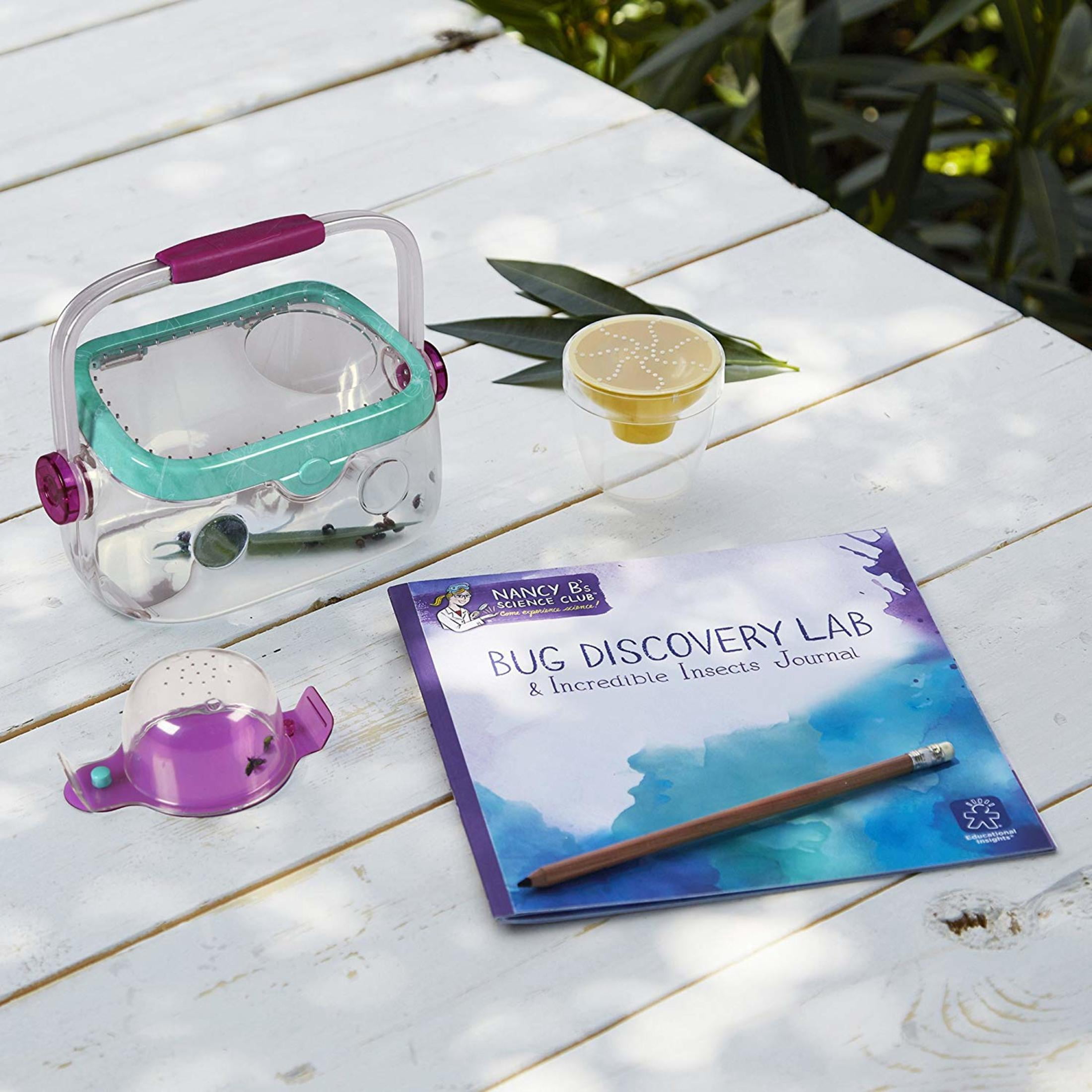 Educational Insights Nancy B's Science Club Bug Discovery Lab Kids Outdoor Toys, Collect & Study Bugs, Includes Pit Trap & Bug Catcher, Ages 8+