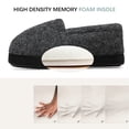 thumbnail image 4 of Berhood Boys Slippers Comfy Indoor Outdoor House Slipper Shoes for Little Big Kids Gray Size 9-10, 4 of 7