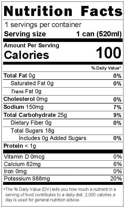 Chaokoh Coconut Water, 17.6 fl oz Can