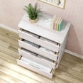 thumbnail image 3 of Maxwood Furniture, Inc. Max and Lily Farmhouse 4 Drawer Dresser Driftwood, 3 of 5