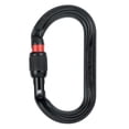 thumbnail image 1 of Mosquetón PETZL OXAN Screw-Lock de acero ovalado negro, 1 of 4