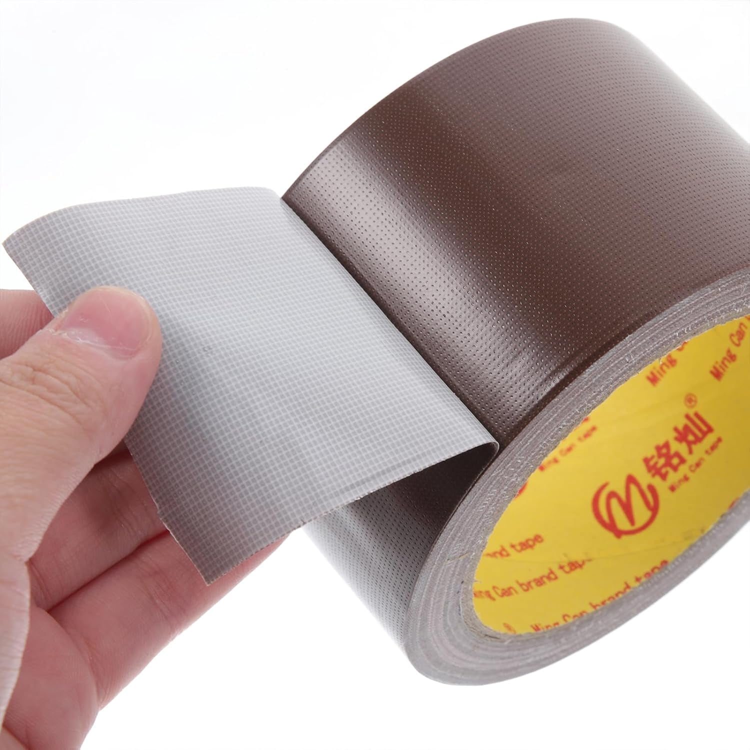 Zaoz 2PCS Waterproof Brown Duct Tape, Strong Adhesive Cloth Tape for Carpet, Floor, Diy, Sealing, Repair, 2.36 Inch X 59 Feet, Heavy Duty, Multi-Purpose A418