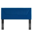 thumbnail image 3 of Modway Patience Channel Tufted Performance Velvet Twin Headboard in Navy, 3 of 9